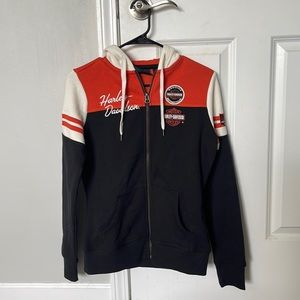 NWOT Harley Davidson Womens zip up hoodie size Small